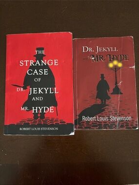 Dr. Jekyll and Mr. Hyde Red Paperback Book Set